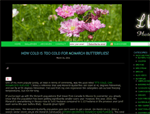 Tablet Screenshot of butterfliesandwildlife.com